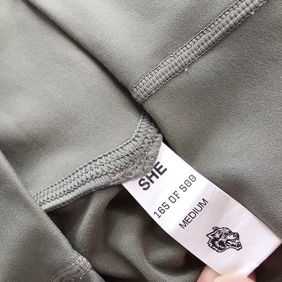 Darc Sport Womens She Shorts, Scrunch Butt, Athletic, Wolves,Streetwear, Size M - Picture 3 of 8